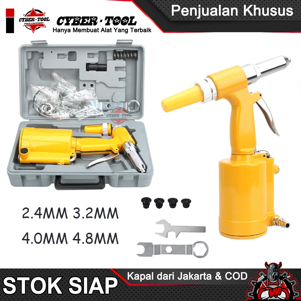 Professional Tang Rivet Angin Air Riveter Rivet Angin Pneumatic Riveting Gun