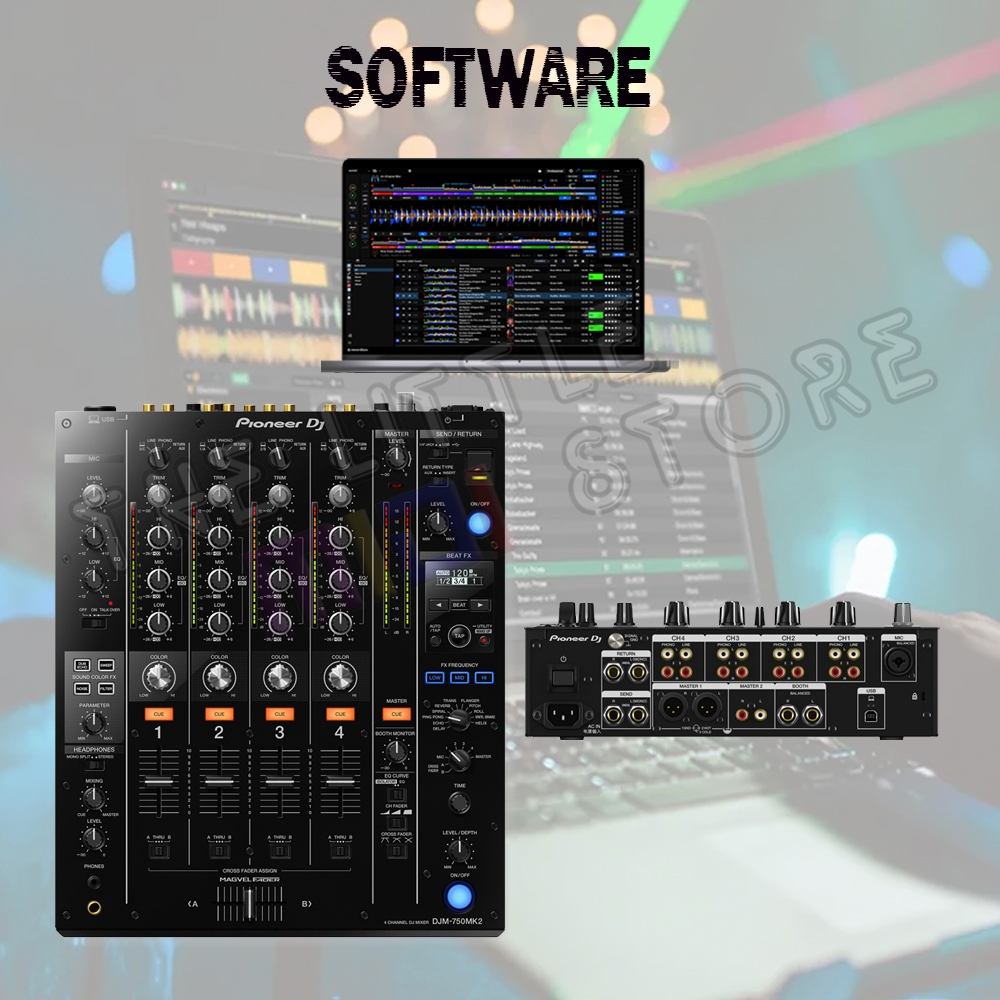 Pioneer DJ DJM-750MK2 DJM750MK2 DJM 750MK2 | Mixer DJ Murah | ALAT DJ Pioneer Original