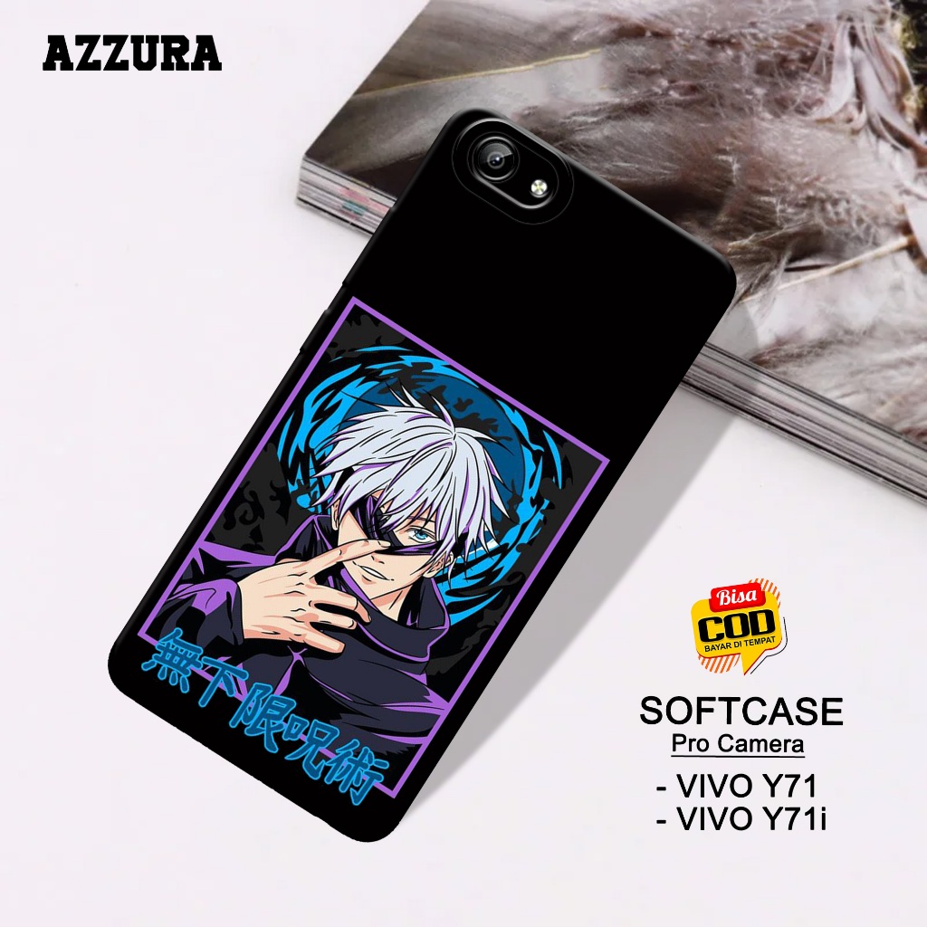 AZZURA - Softcase Vivo Y71 / Y71i Terbaru - Anime Case - Case Vivo Y71 / Y71i Terbaru - Casing Hp Vi