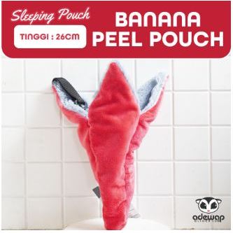 ADEWAP GLIDER Sleeping Pouch Model Banana Peeling : Tempat Tidur Sugar Glider Kulit Pisang