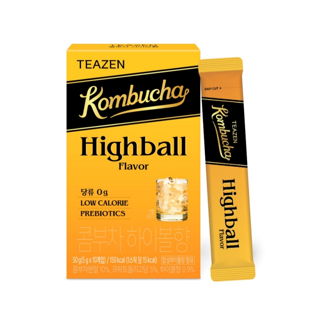 

TEAZEN Kombucha Highball Flavor (NEW 2024) Tea Teh Prebiotic