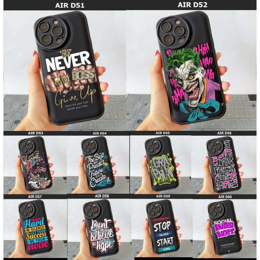 SAMSUNG A20S/A21S/A30S/A50S/J2 PRIME/J5 PRIME/J7 PRIME/J4+/J6+/J2 PRO CASE GAMBAR AIR KODE D051-D060