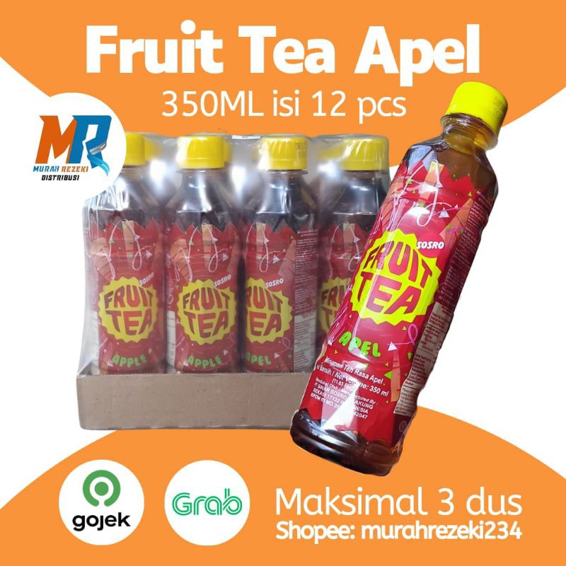 

fruittea 350ml rasa apel k12