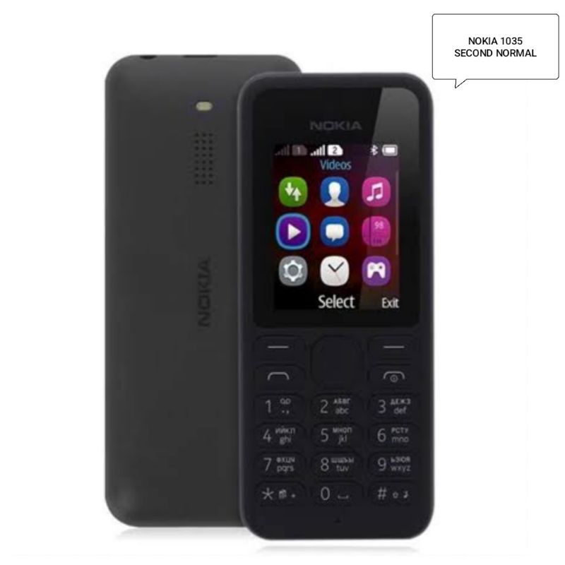Nokia RM - 1035 senter normal second