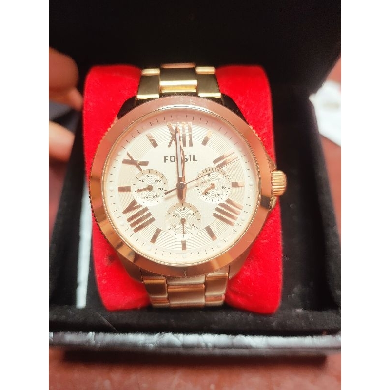 preloved jam tangan merk fossil ori