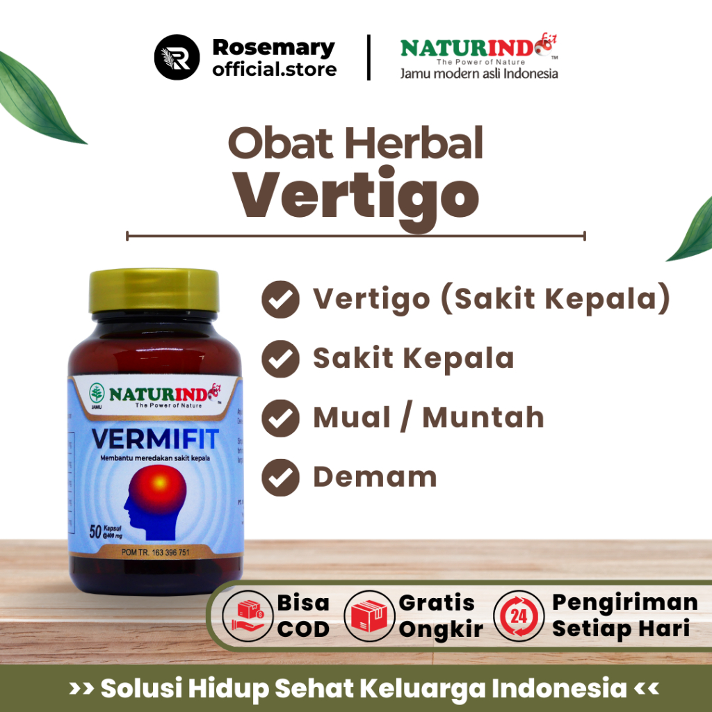 VERMIFIT - Obat Herbal Vertigo