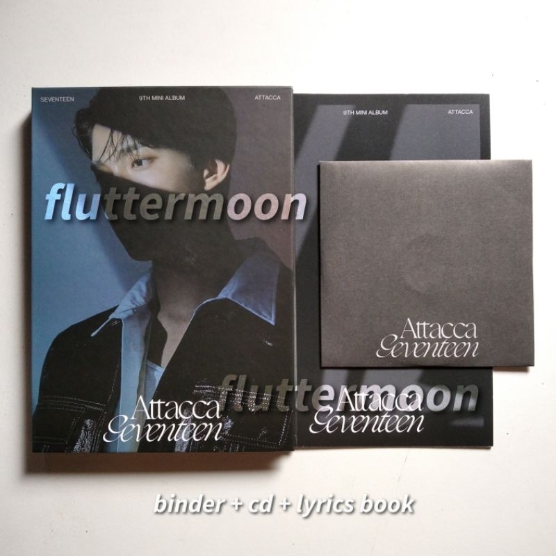 ೀ⋆ dk dokyeom seventeen attacca carat version carver binder ( - pc booklet)