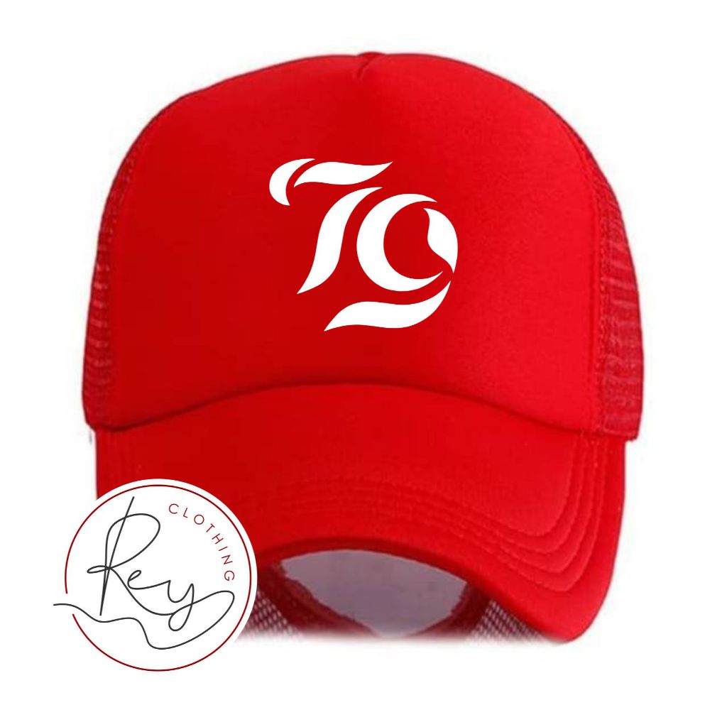 TOPI 17 AGUSTUS KEMERDEKAAN INDONESIA LOGO 79 MERAH - REY CLOTHING