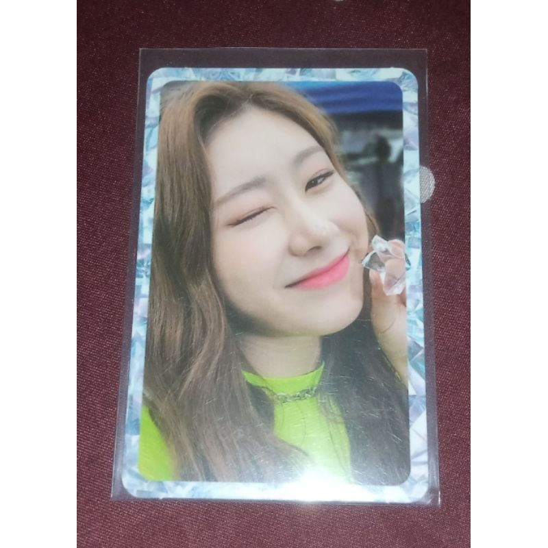 Official PC Photocard Chaeryeong ITZY It'z Icy Ice Cube Wink