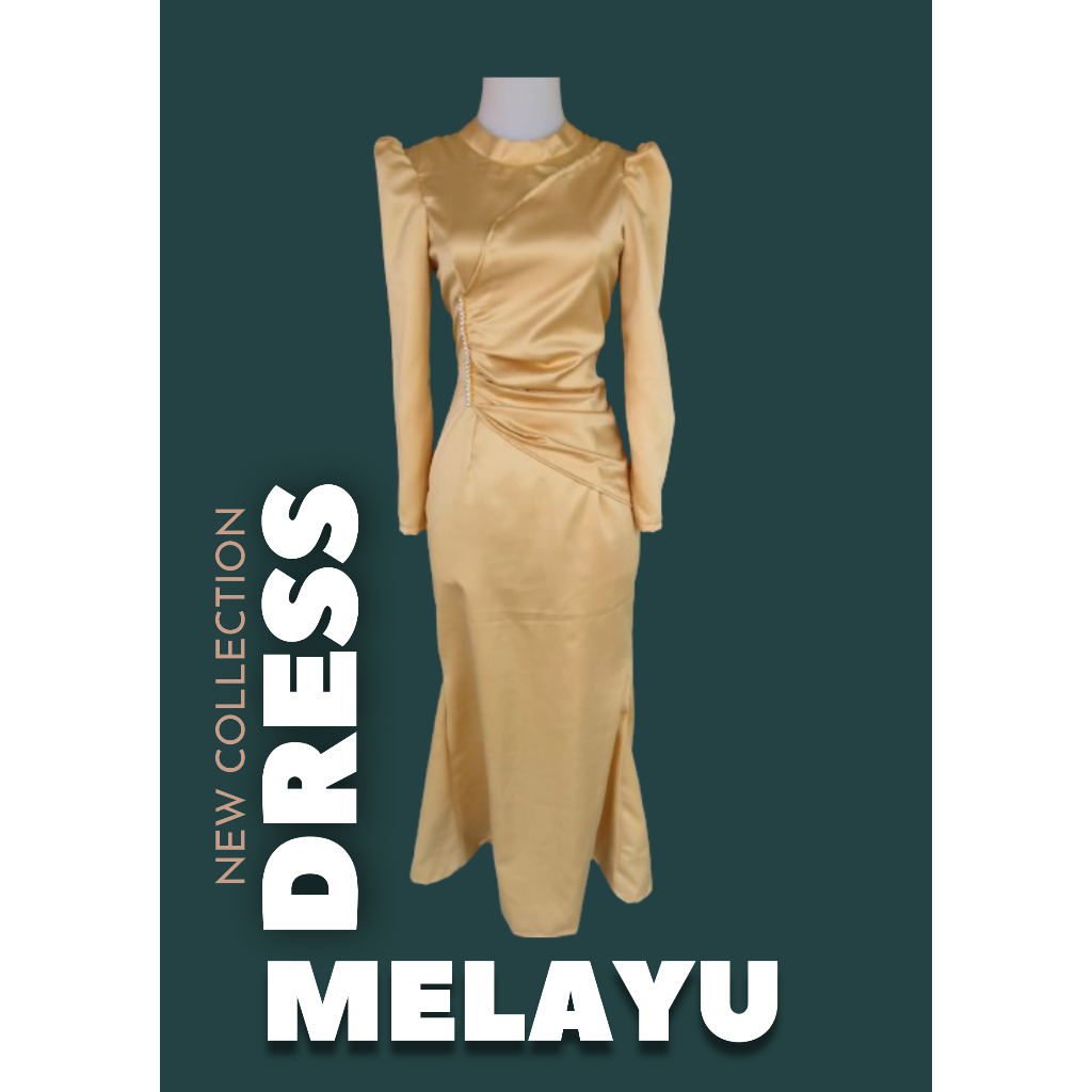 Dress Wanita/ Dress Satin Velvet Muslim Hijab/ Bridesmaid/ Dress Payet/ Gamis Wanita