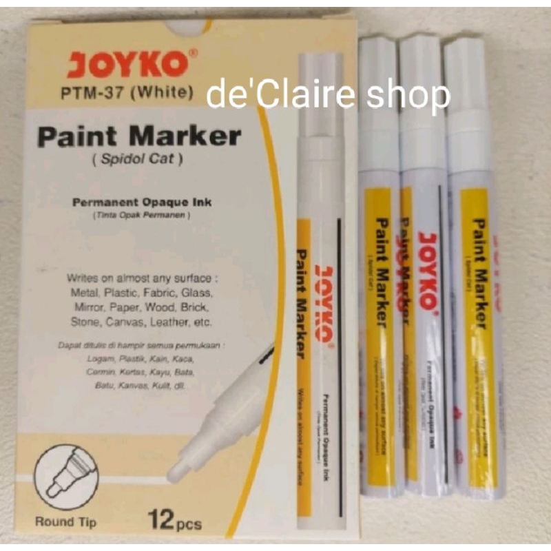 

Spidol Putih Joyko Paint Maker 1pc