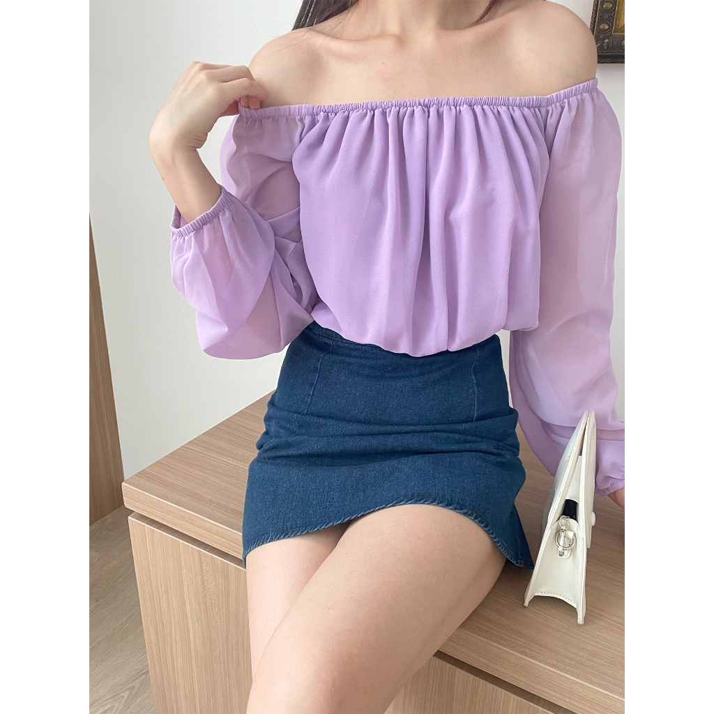 RB Kadaka T-0384 Top Korea Full Chiffon