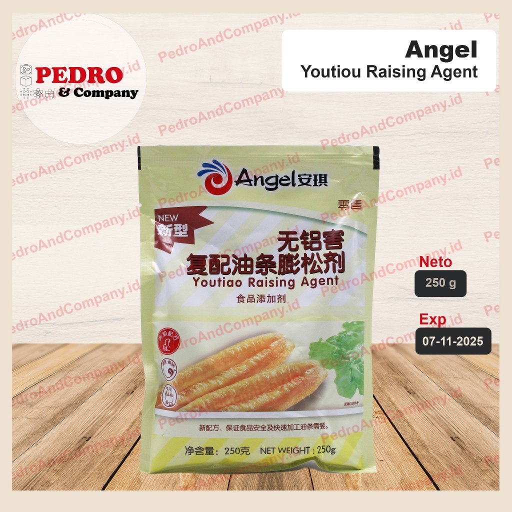 

Angel Youtiao Raising Agent 250 gram tepung cakwe pengembang