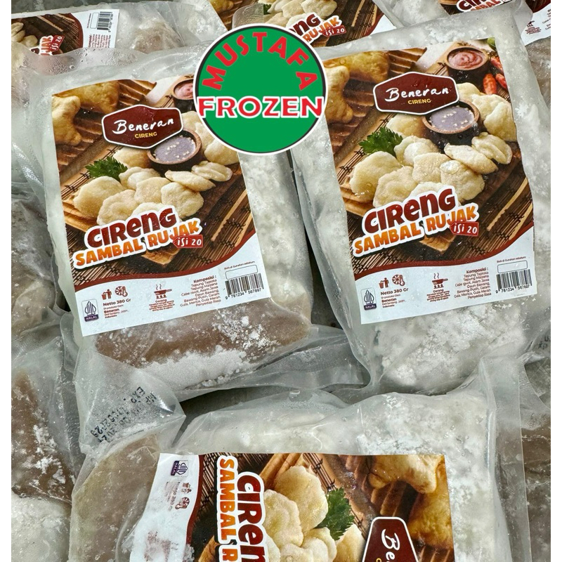 

Beneran Cireng Bumbu rujak