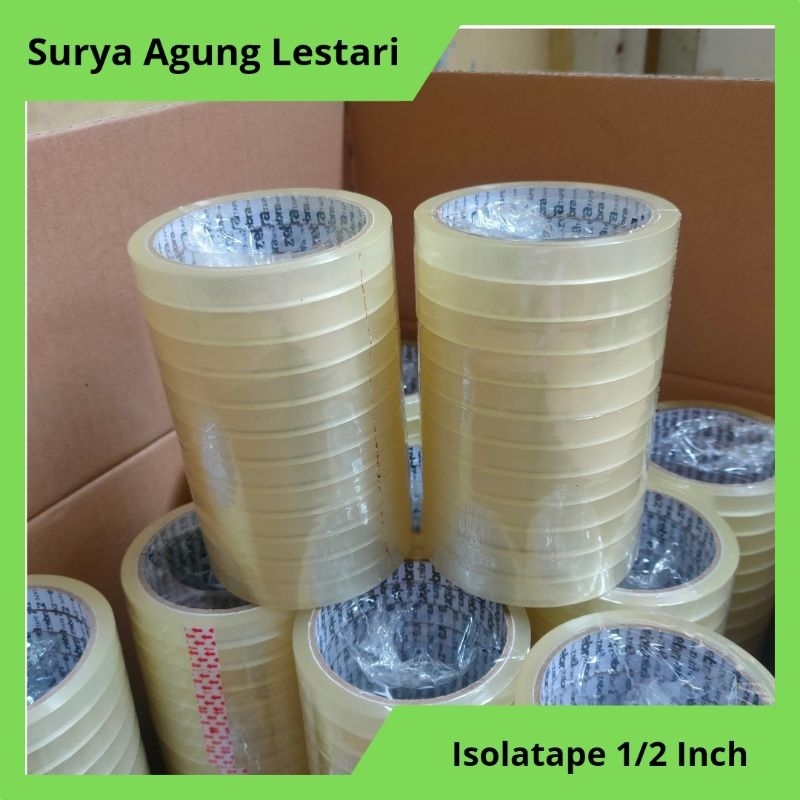 

1 Slop Solatip / Solasi Bening 1/2 Inch 60 Yard isi 12 Pcs