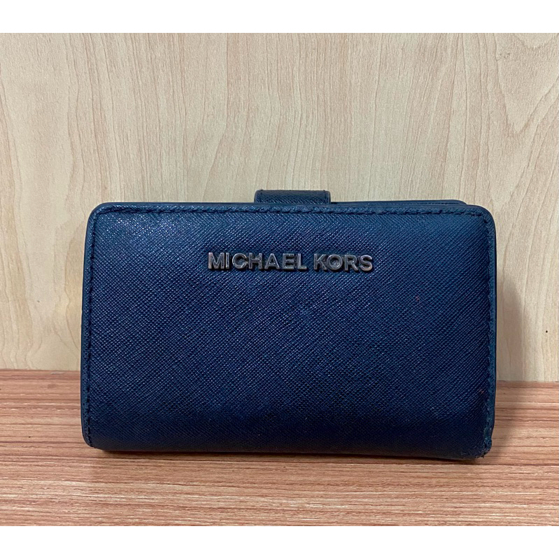 dompet michael kors black short wallet