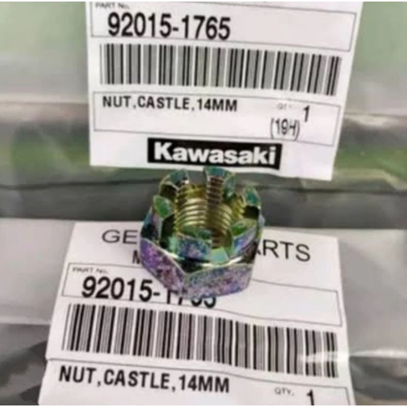 MUR AS RODA DEPAN BELAKANG NINJA R SS ORI KAWASAKI KGP