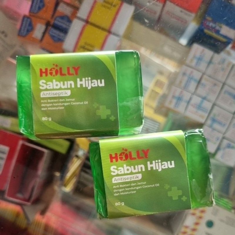 HOLLY SABUN HIJAU UNTUK ANTISEPTIK gatal gatal