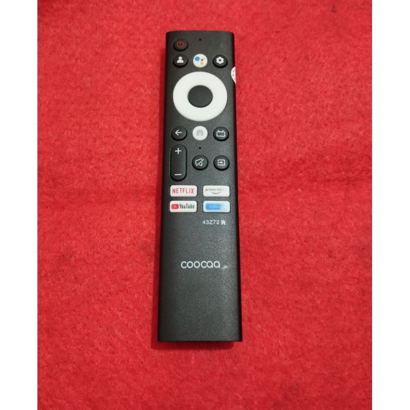 REMOT TV COOCAA SMART ANDROID 43Z72