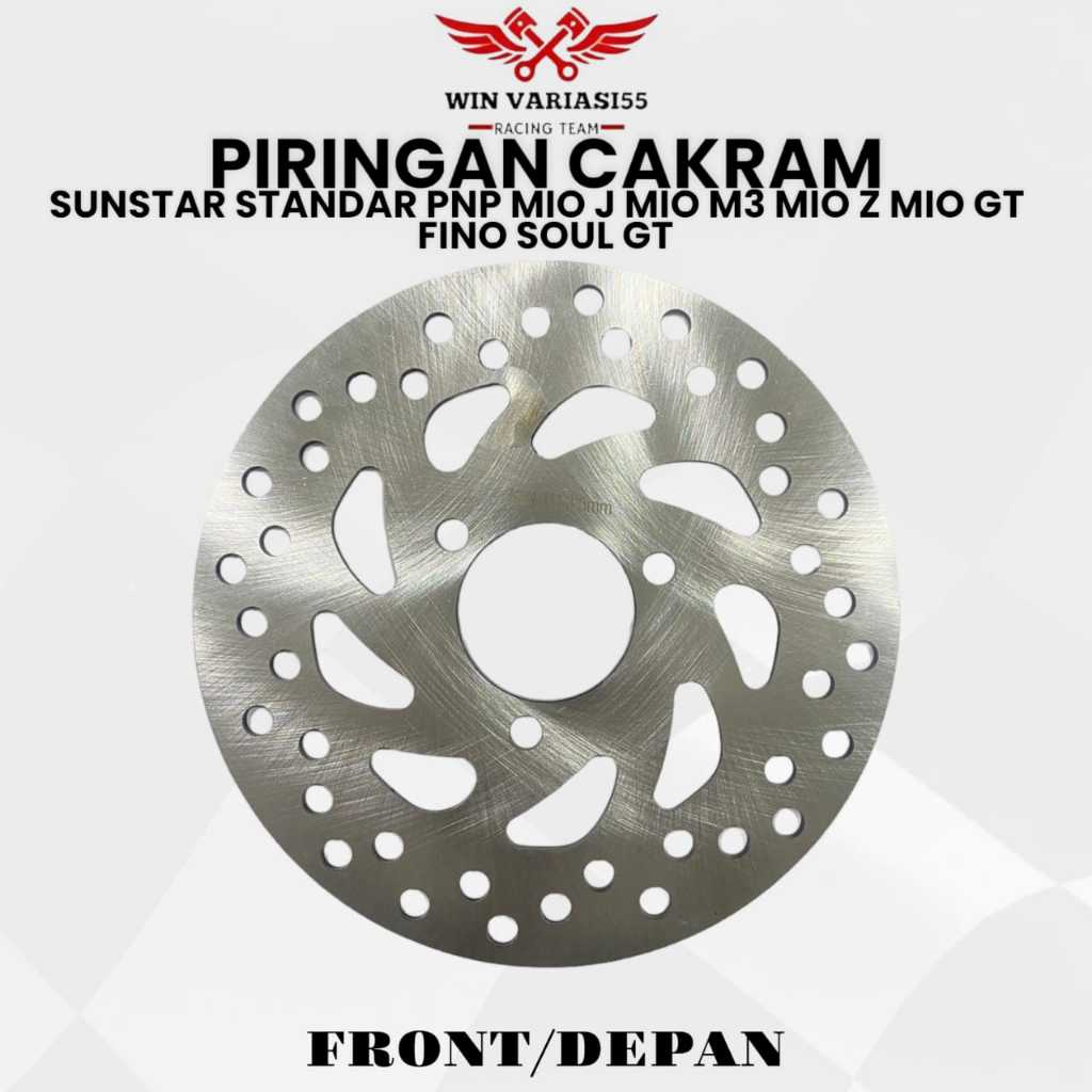 disc piringan cakram depan standar 200mm floating warna pnp mio J mio M3 soul GT fino model bulat