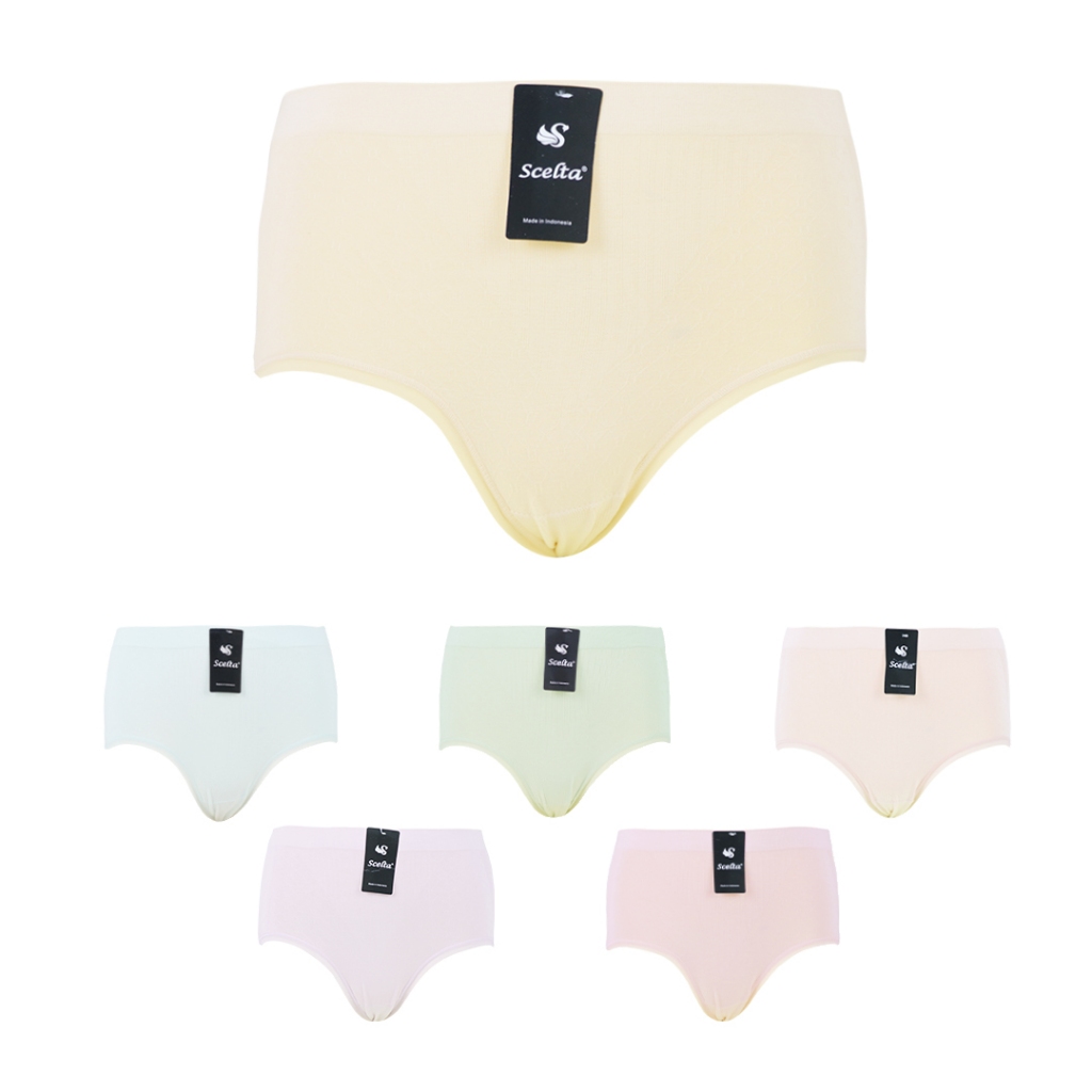 Scelta - Celana Dalam Halus Wanita Remaja Dan Dewasa Polos Sc PB1246