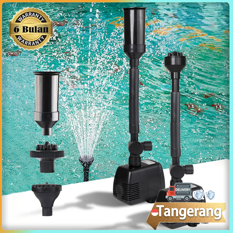Pompa Air Mancur Kolam Koi Air Mancur Mesin Air Mancur Koi Kabel Panjang 7 Meter
