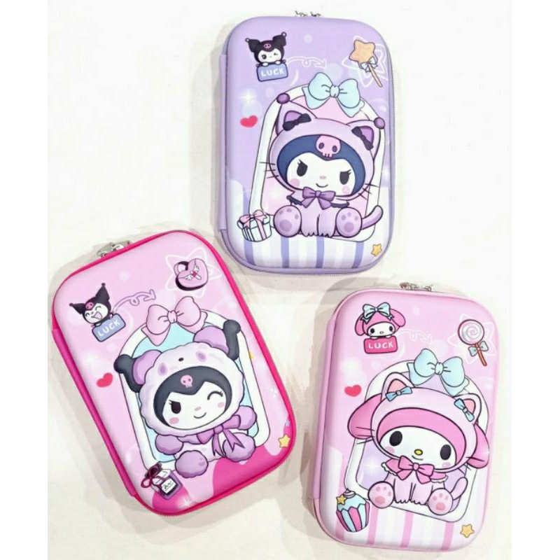 

Sanrio pencil case import original kotak pencil kuromi melody Cinnamoroll