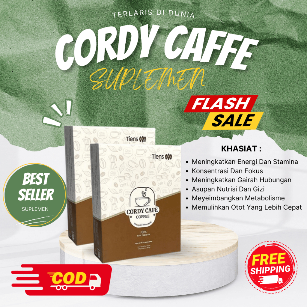 

Cordy Cafe Tiens Coffee Kopi Stamina Pria Dewasa Tahan Lama Strong Man Vitalitas