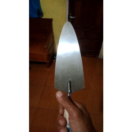 Sendok Semen Cetok Baja Asli 20cm - Perkakas Tukang Galur Ori