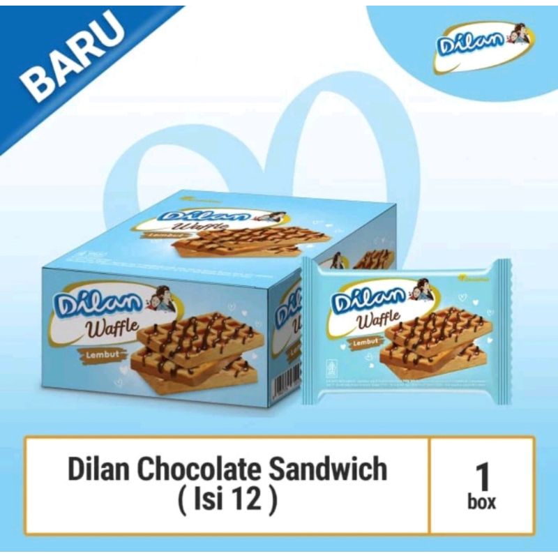 

DILAN WAFFLE CHOCOLATE SANDWICH ISI 12