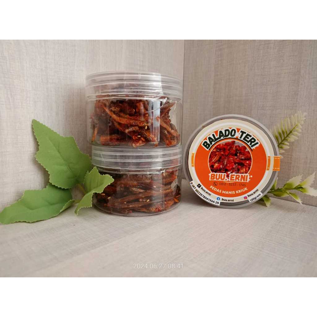 

BALADO IKAN TERI+Buu.Erni+makanan siap saji