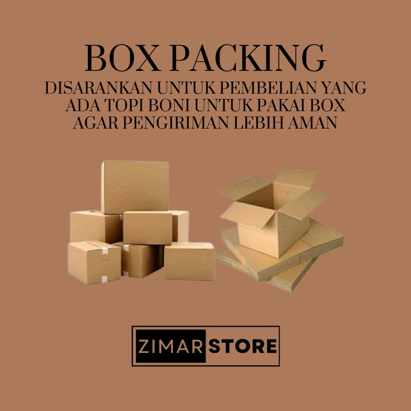 

PACKING KARDUS UNTUK TOPI BONI