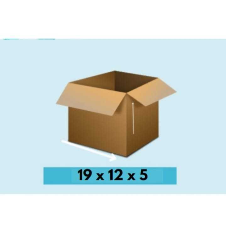 

Kardus Packing 19x12x5 - Karton Box Dus Kotak Packaging Kecil Polos Murah Baru
