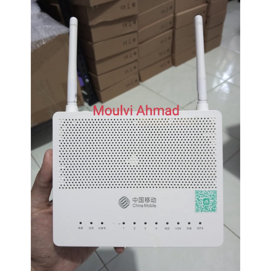 Modem h1s3 XPONBisa EPON Bisa GPON Bekas Plus Adaptor y G5O7