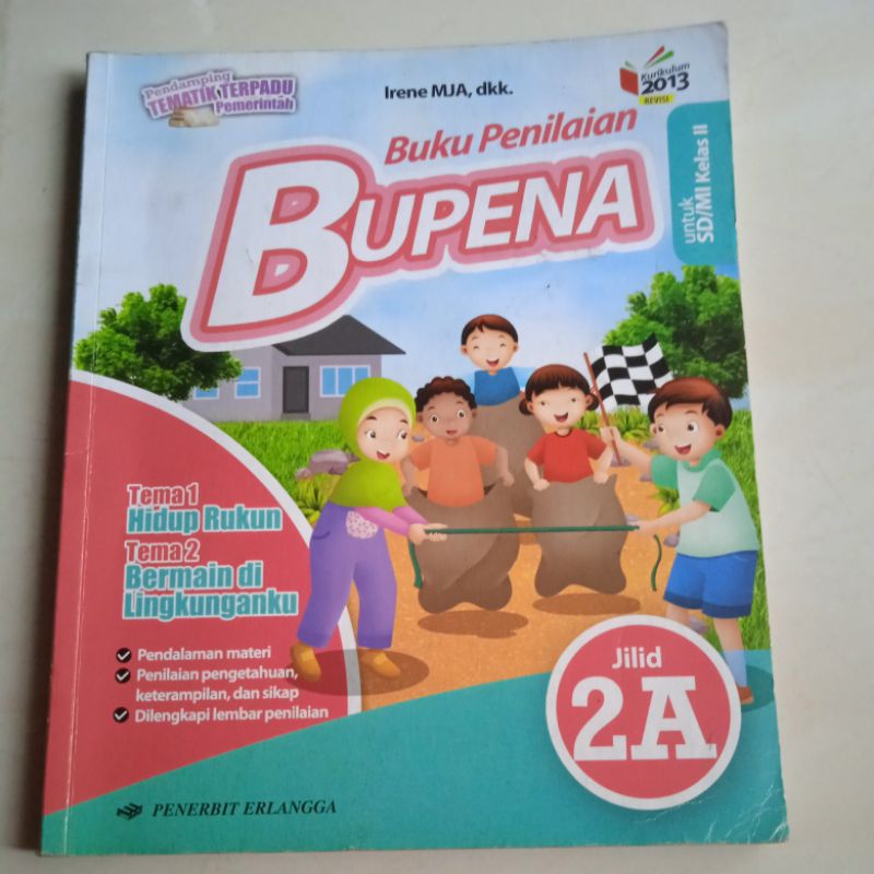 

buku bupena 2A /buku cetak bupena 2A