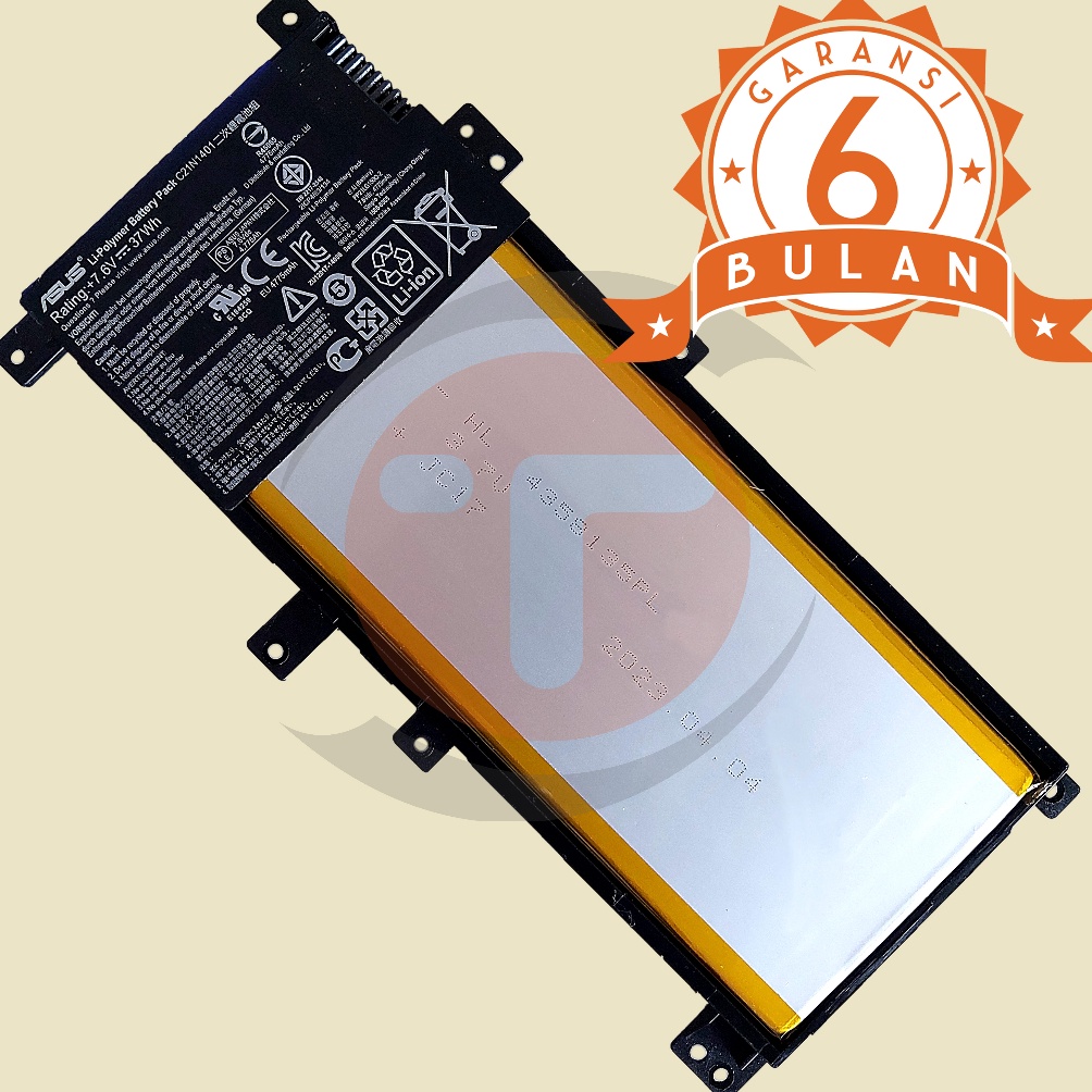 Baterai Laptop Asus X455LA X455LA43U A455L C21N141 4 CELL m A7I4