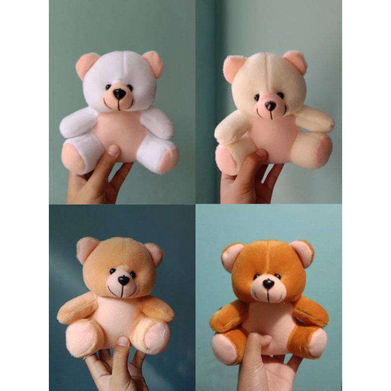 Grosir Boneka teddy bear mini 15 Cm (Diskon Toko Baru)