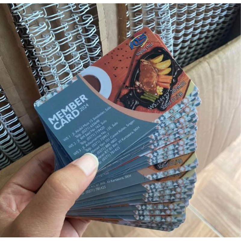 

MEMBER CARD / KARTU MEMBER / KARTU ID