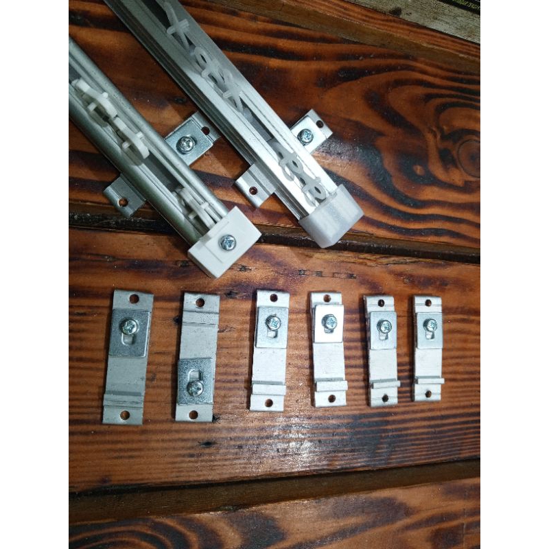 Bracket Rel Gorden Single FLAPON /Kaki Besi Gorden Single Ceiling Plafon