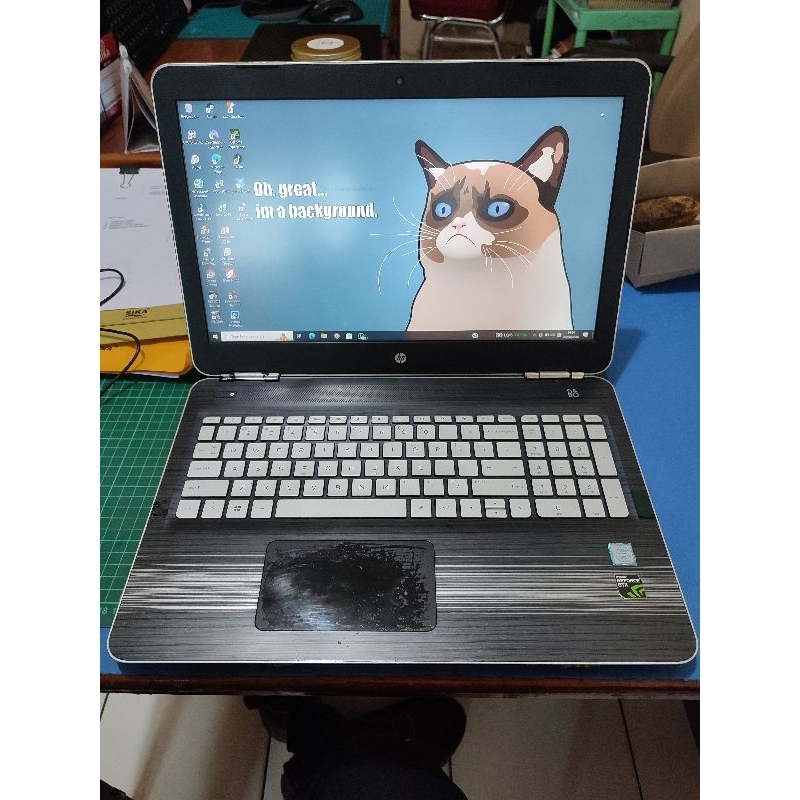 Laptop Gaming HP Pavilion 15 Core i7 gen 7 nvidia 1050