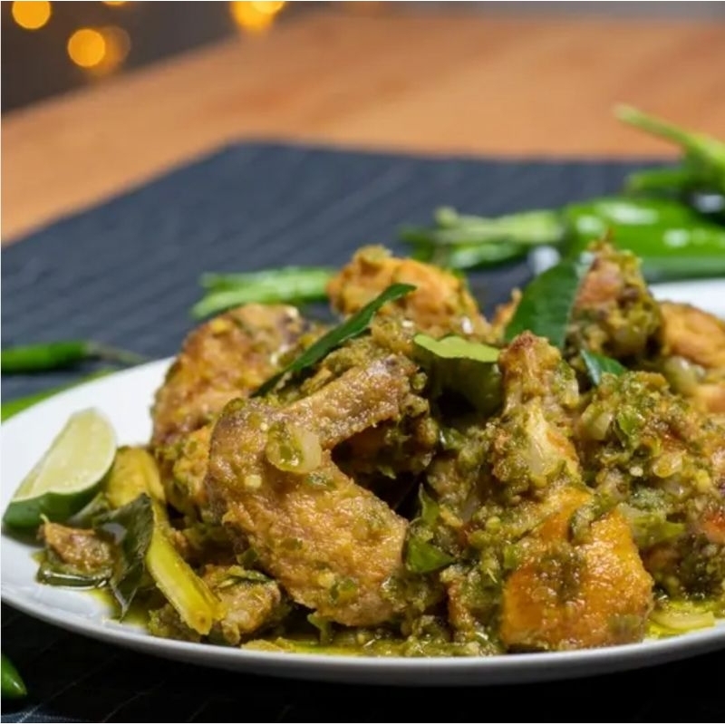 

Ayam Sambal Ijo (5ptg/ 500gr)siap makan..