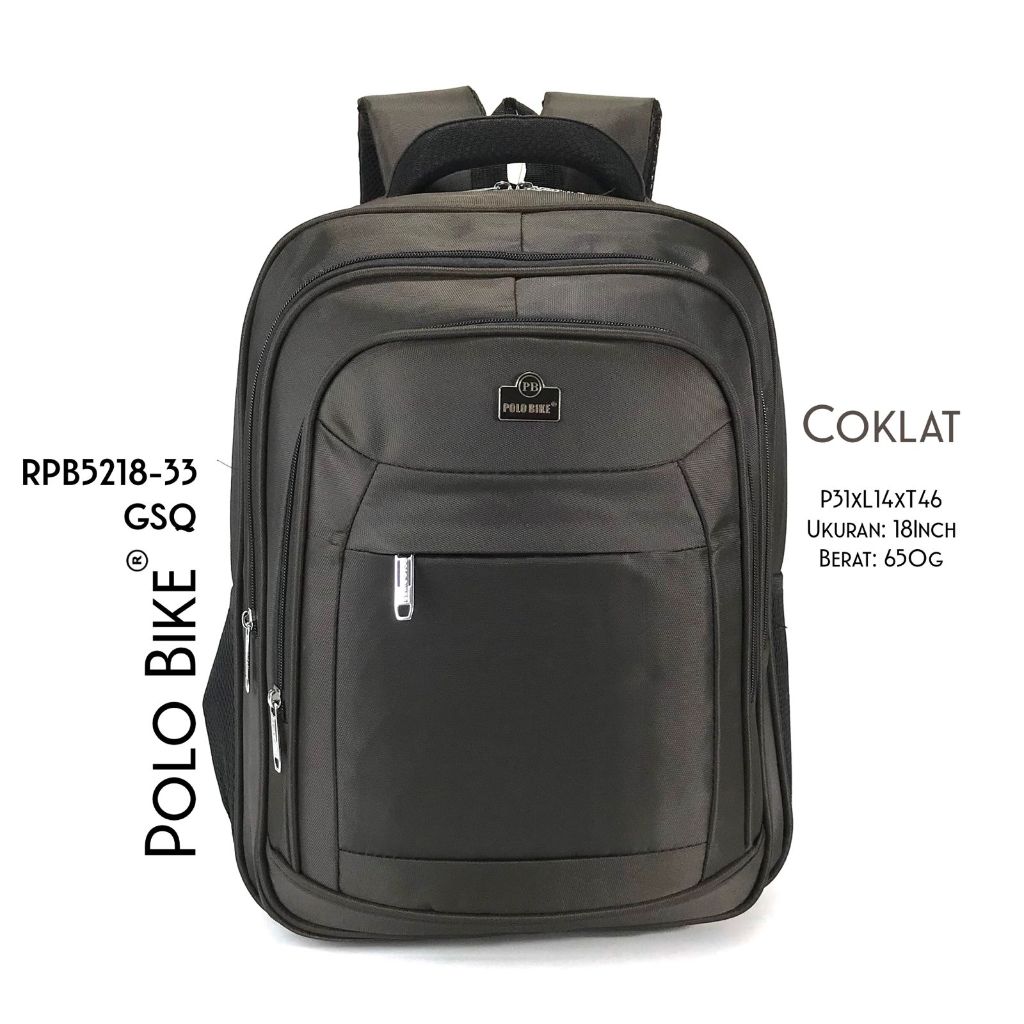TAS RANSEL PRIA TAS RANSEL POLO BIKE RPB5218-33