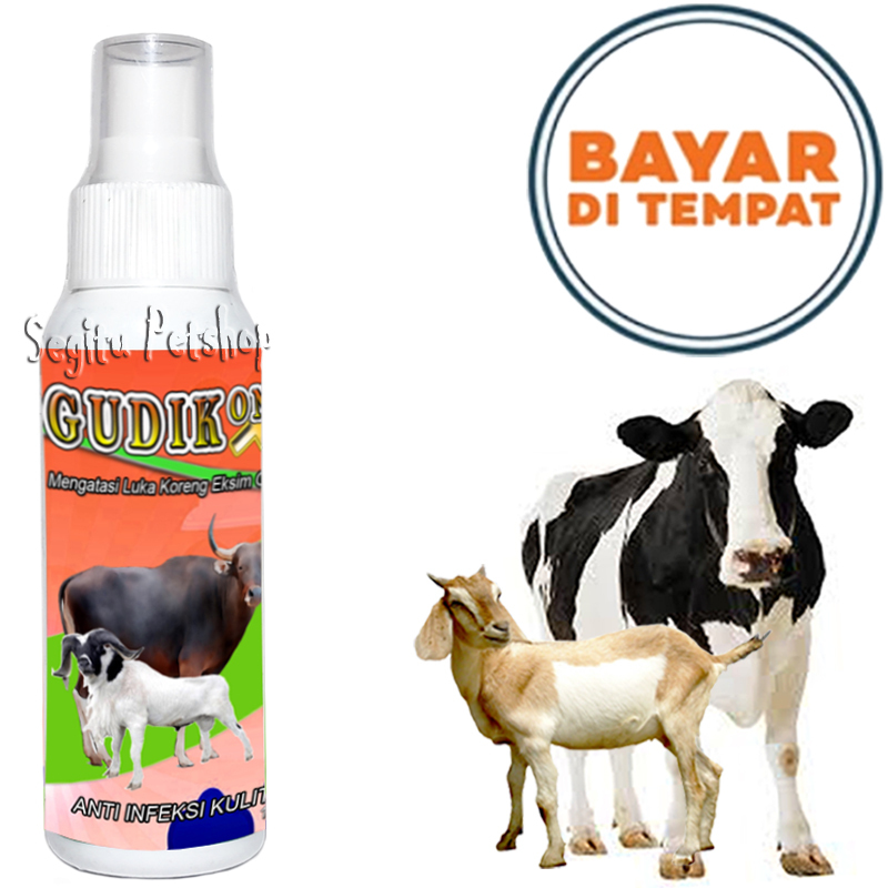 OBAT SAPI KAMBING GUDIKON SPREY PENGHILANG KORENG BOROK ANTI JAMUR