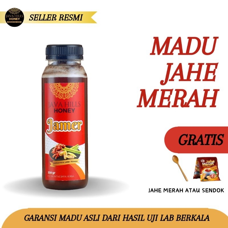 

JAVAHILLS HONEY MUMTAZ JAVA HERBA MADU JAHE MERAH HERBAL PILIHAN 330gr