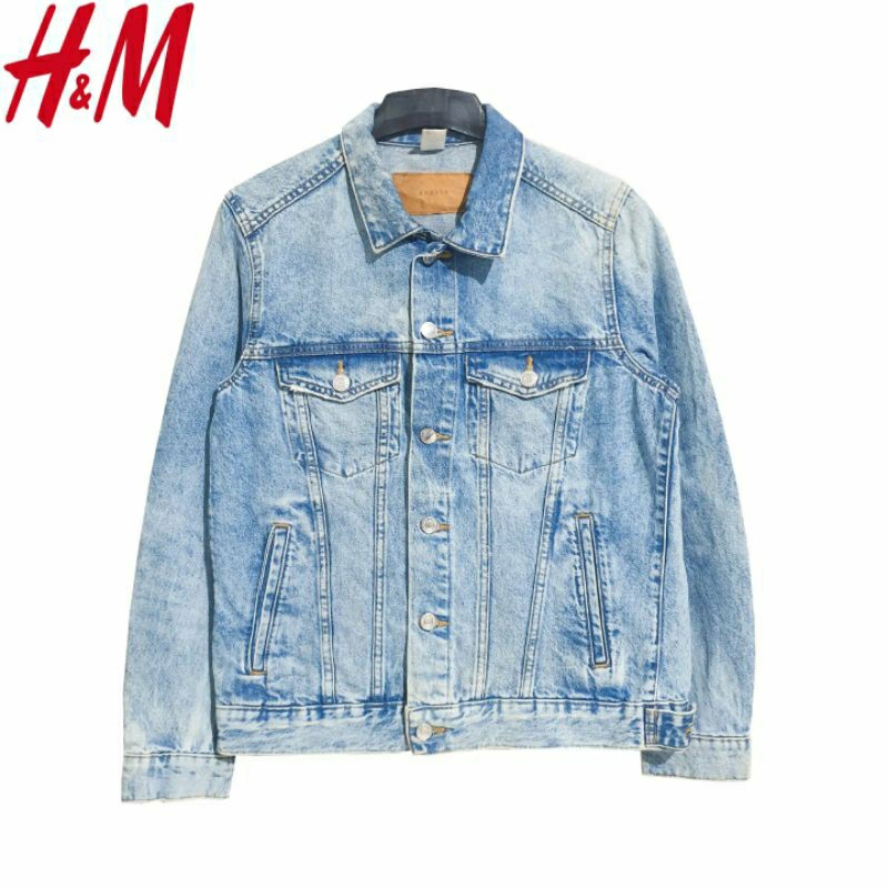 &DENIM BY H&M Trucker Denim Jacket | Jaket Jeans H&M