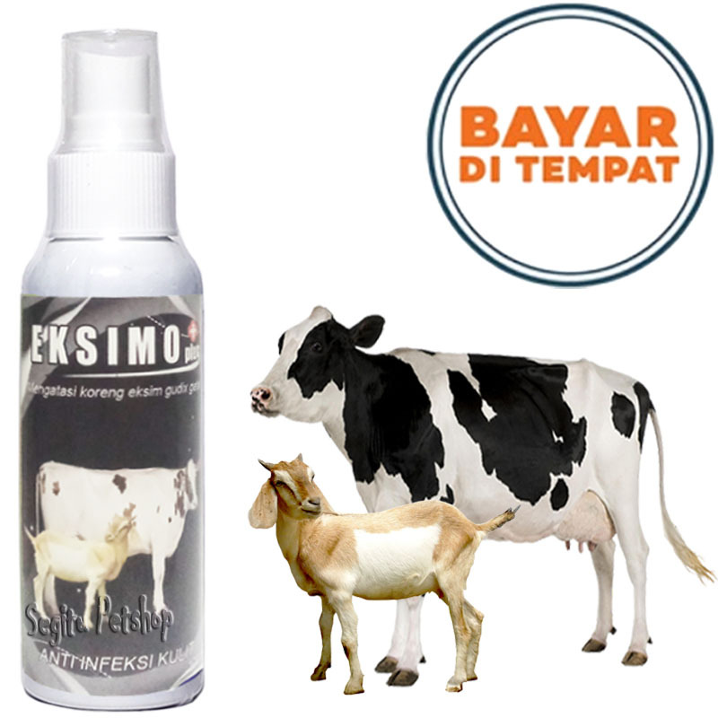 OBAT SAPI KAMBING EKSIMO SPREY HERBAL PENGHILANG KORENG BOROK ANTI JAMUR