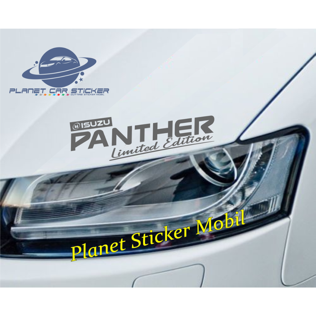 promo sticker panther stiker kap mobil isuzu panther limited edition kap