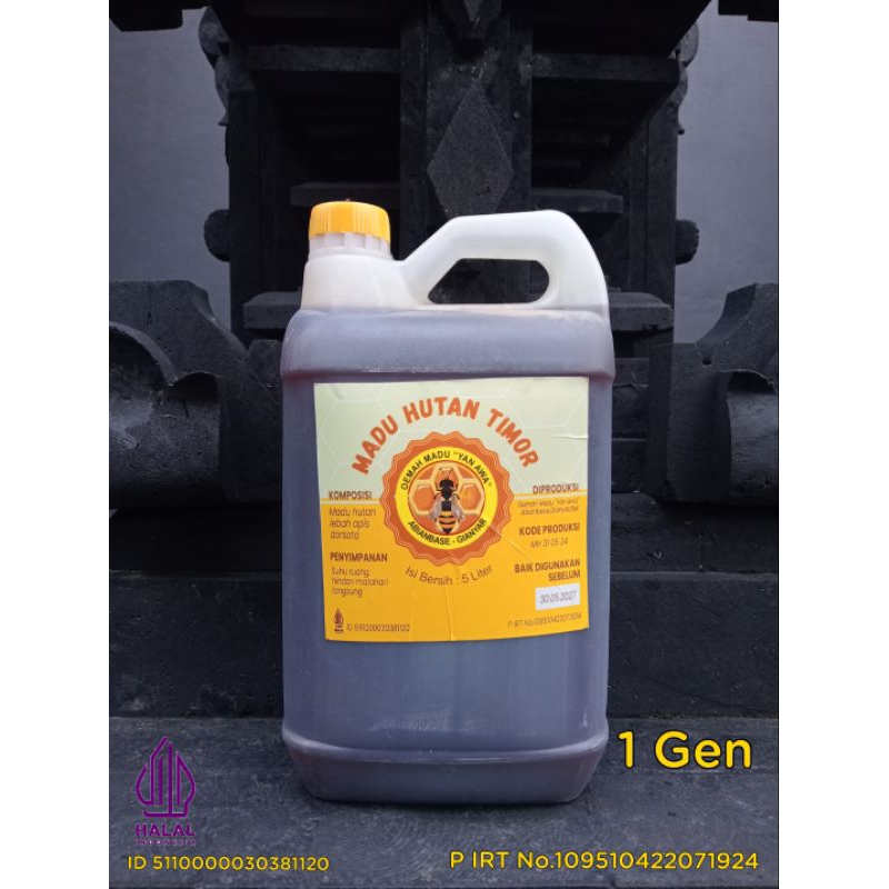 

Madu Hutan Timor (raw honey) madu murni tanpa campuran 1 Jerigen berat 6,8kg