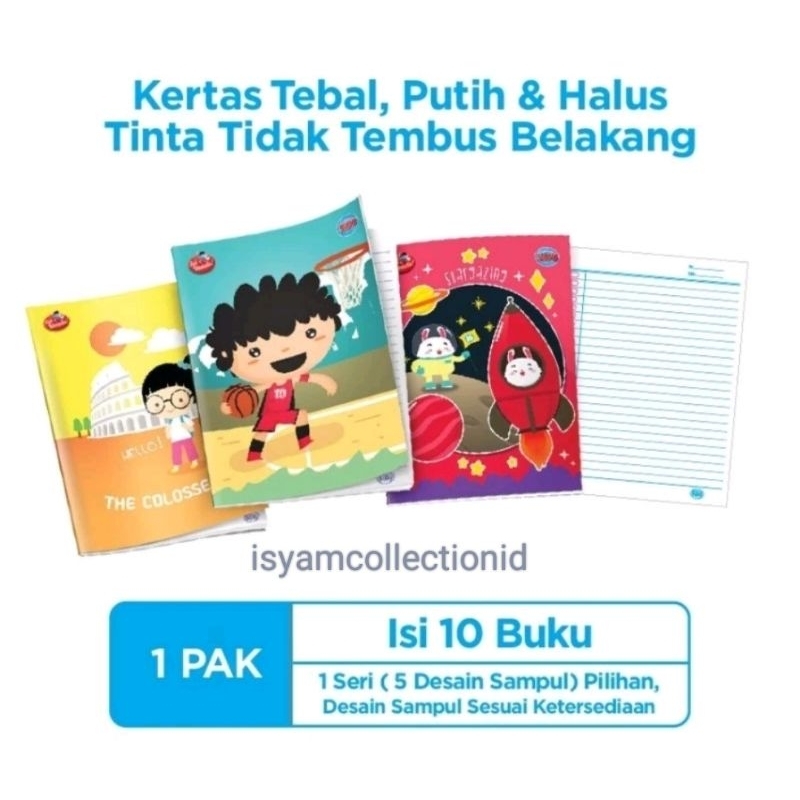 

buku tulis sidu 38 lembar/ buku sekolah isi 10 pack