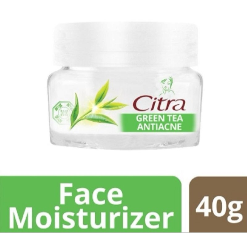 Citra Moisturizer Krim Wajah Kekuatan dari Teh Hijau Jepang 40 Gr